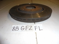 Диск тормозной, PEUGEOT, 406, 8B, PSA6FZ10LT, 2003, F, L