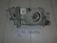 Фара, TOYOTA, CALDINA, CT196, 2C-T, 1994, F, L, 212-1156