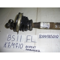 Привод, RENAULT, SANDERO, BS11, K7M710, 2012, F, L, 8200985010