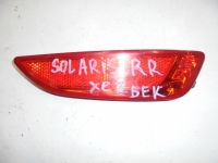 Катафот в бампер, HYUNDAI, SOLARIS, RB, G4FC, 2011, R, R