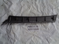 Накладка на стойку, NISSAN, MARCH, K11, CG10DE, 1998, F, R, верх, 7691141B00