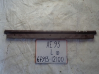 Накладка на порог внутренняя, TOYOTA, COROLLA, AE95, 4A-FE, 89-91, F, L, 67913-12100