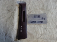 Накладка на стойку, TOYOTA, COROLLA, AE95, 4A-FE, 89-91, R, верх, 62411-12390