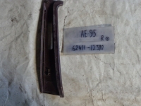 Накладка на стойку, TOYOTA, COROLLA, AE95, 4A-FE, 89-91, R, верх, 62411-12390