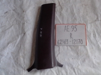 Накладка на стойку, TOYOTA, COROLLA, AE95, 4A-FE, 89-91, R, низ, 62413-12170