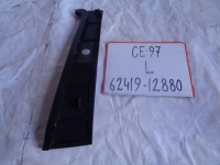 Накладка на стойку, TOYOTA, COROLLA, CE97, 1C, 1987-1991, L, верх, 62419-12880
