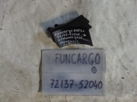 Накладка на салазку сиденья, TOYOTA, FUNCARGO, NCP25, 1NZ-FE, 2001, 72137-52040