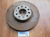 Диск тормозной, VOLKSWAGEN, PASSAT CC, 358, CDAB, 2010, F